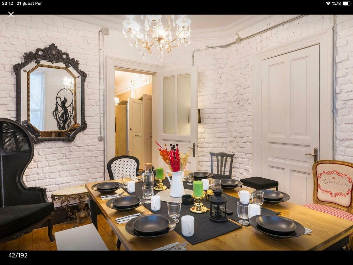 Galata Chic Delux Flats Apartamento Estambul Exterior foto